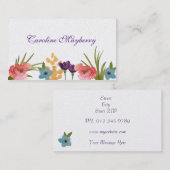 フローラ個人利用券 名刺 (正面/裏面)