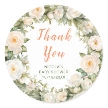 フローラ傘ベビーシャワーありがとう