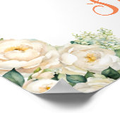 フローラ傘ベビーシャワー ポスター (角)