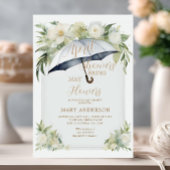 フローラ傘4月シャワー五月の花をもたらす 招待状