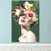 フローラ像 キャンバスプリント (インサイチュ (ウッドフロア))