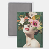 フローラ像 マグネット (正面/裏面)