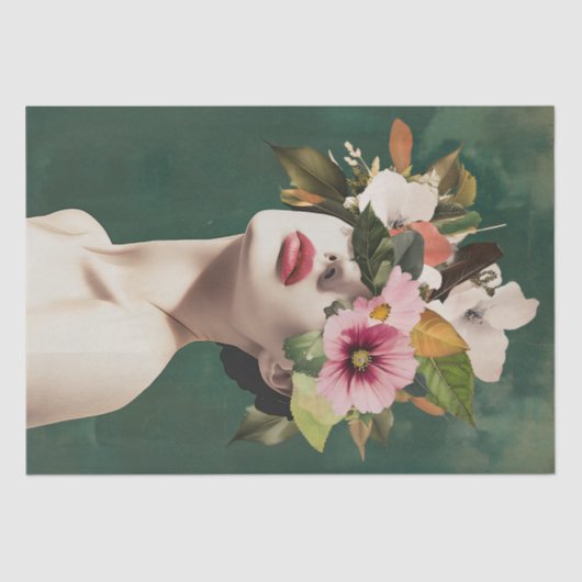 フローラ像 薄葉紙 (正面)