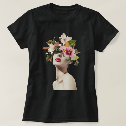 フローラ像 Tシャツ (デザイン正面)