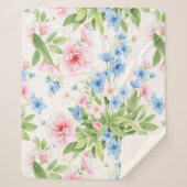 フローラ優雅 シェルパブランケット (正面)