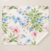 フローラ優雅 シェルパブランケット (正面(横))