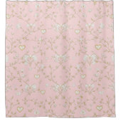 フローラ優雅 シャワーカーテン (正面)