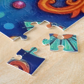 フローラ優雅 ジグソーパズル (側面)