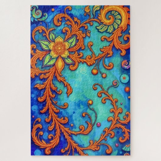 フローラ優雅 ジグソーパズル (縦)