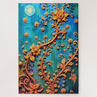 フローラ優雅 ジグソーパズル