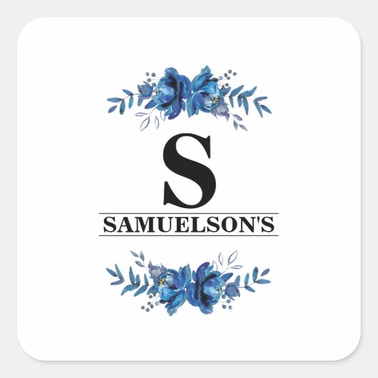 フローラ優雅 スクエアシール (正面)