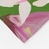 フローラ優雅 フリースブランケット (角)