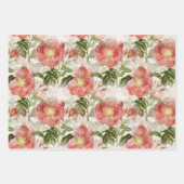 フローラ優雅 ラッピングペーパーシート (正面)