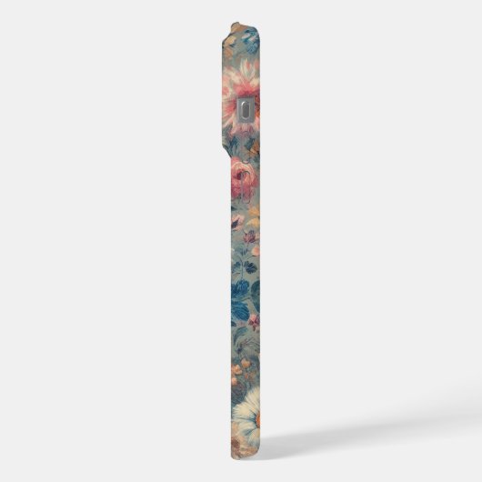 フローラ優雅 iPhoneケース (左側面)