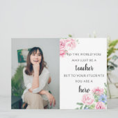 フローラ先生の写真鑑賞  カード (スタンド正面)