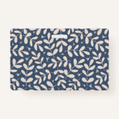 フローラ先生教育スタッフ写真ID バッジ (裏面)