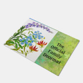 フローラ公式 ドアマット (アングル)