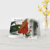 フローラ共感カード カード (黄色い花)