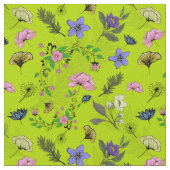 フローラ再びデザイン ファブリック (クローズアップ)