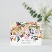 フローラ写真コラージュ ポストカード (スタンド正面)