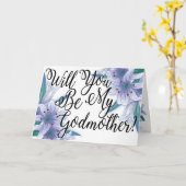 フローラ写真ゴッドマザー提案 カード (黄色い花)