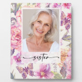 フローラ写真姉妹記念トリビュート フォトプラーク (正面)