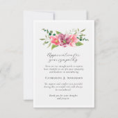 フローラ写真悔やみや弔慰葬儀記念館 サンキューカード (正面)