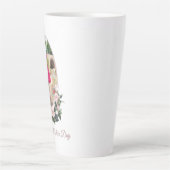 フローラ写真母の日 カフェラテマグ (正面)