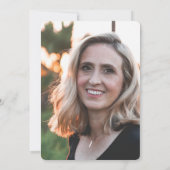 フローラ写真葬儀記念歌発表 招待状 (裏面)