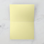 「フローラ写真」グリーティ感動的ングカード カード (内部)