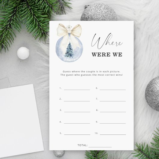 フローラ冬どこに我々のブライダルシャワーゲーム