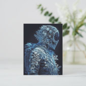 フローラ凍ってい宇宙飛行士はがき ポストカード (スタンド正面)