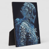 フローラ凍ってい飛行士 フォトプラーク (側面)