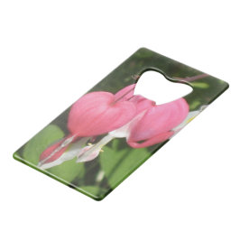 フローラ出血ハート – クレジットカードボトルオープナー クレジットカード栓抜き