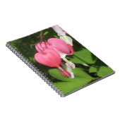 フローラ出血ハート – フォトノートブック80ページ ノートブック (右側)