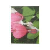 フローラ出血ハート – フォトメモ帳40ページ ノートパッド (回転)