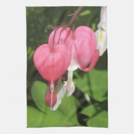 フローラ出血ハート – 耐久性キッチンティータオル キッチンタオル