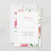 フローラ初の聖体拝領写真 出欠カード (裏面)