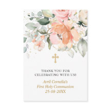 フローラ初の聖餐会