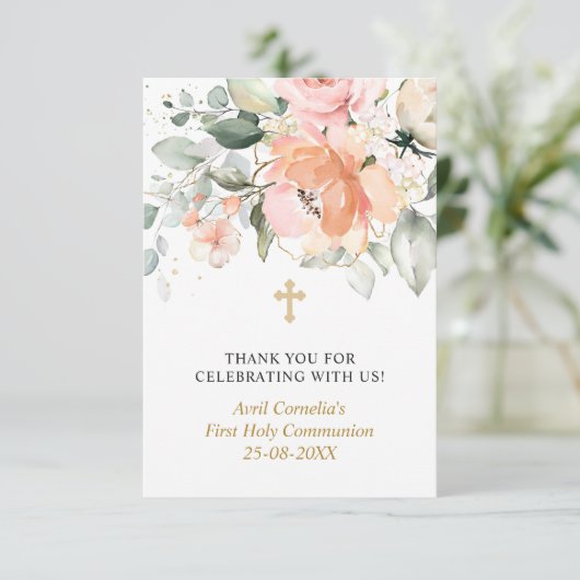 フローラ初の聖餐会 エンクロージャーカード (スタンド正面)