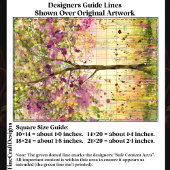 フローラ刺しゅうアクセント付きツリーEE5Lデコページ 薄葉紙