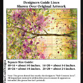 フローラ刺しゅうアクセント付きツリーEE5Rデコページ 薄葉紙