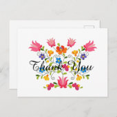 フローラ刺カスタム刺はがき ポストカード (正面/裏面)