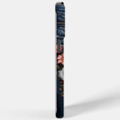 フローラ刺繍デニムルック Case-Mate iPhoneケース (裏面 / 右)