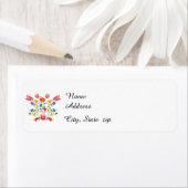 フローラ刺繍 ラベル (インサイチュ)