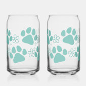 フローラ前刷り ガラス缶 (左)