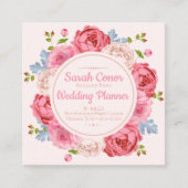 フローラ前面/背面名刺 スクエア名刺 (正面)