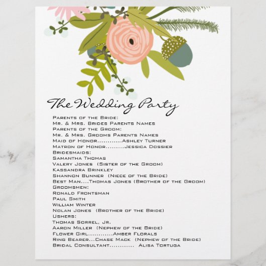 フローラ動物 (裏面)