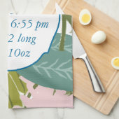 フローラ動物 キッチンタオル (四つ折り)