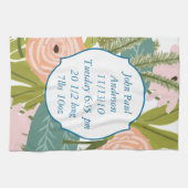 フローラ動物 キッチンタオル (横)